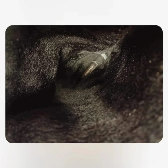 Coach Tanesha Silver/Grey Metallic Winter Shearling Suede Boots Size 9B - Picture 9 of 10